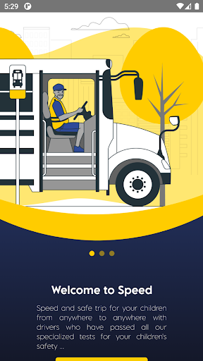 Android application Speed Buses Transportation screenshort