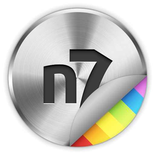 n7player Skin - Gold Metallic Logo