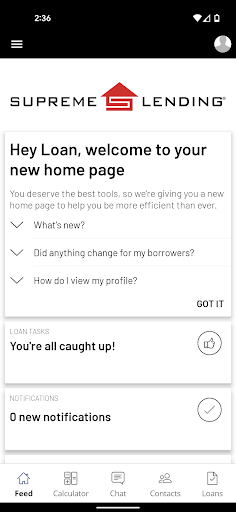 Android application MySupreme screenshort