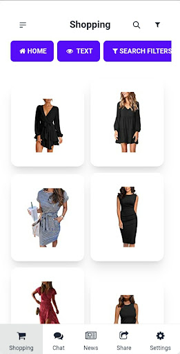 Android application Women Dress Online Shopping screenshort