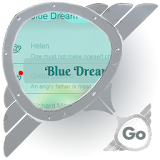 Blue Dream GO SMS icon