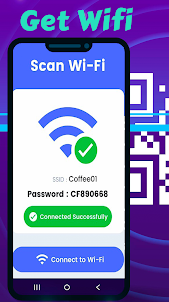 WiFi QR Code Scanner & Barcode
