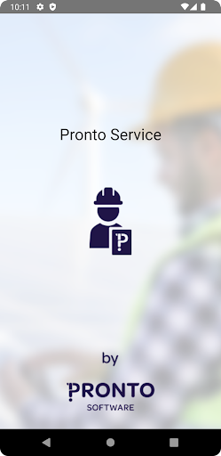 Android application Pronto Service screenshort