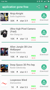free apps now 0.9 APK screenshots 1