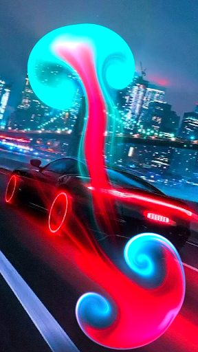 Screenshot of Fluid Magic: 3D Live Wallpaper