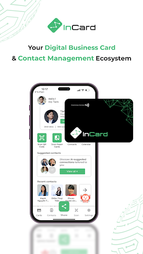 Android application InCard - Smart Networking screenshort