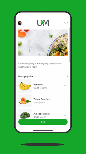 Android application Union Market Grocery screenshort