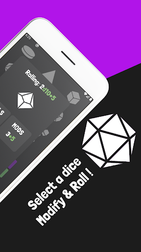 Simple Dice Roller - RPG, Dice Screen 3