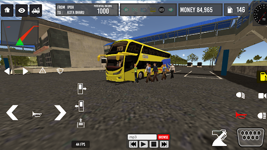 Malaysia Bus Simulator MOD APK 1.7 (Unlimited Money) 5