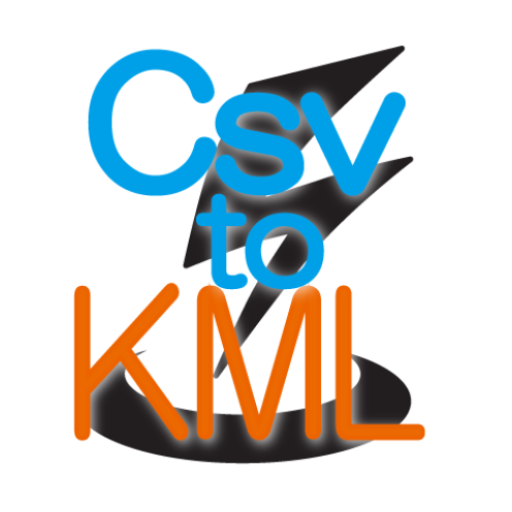 CSV to KML変換アプリ Download on Windows