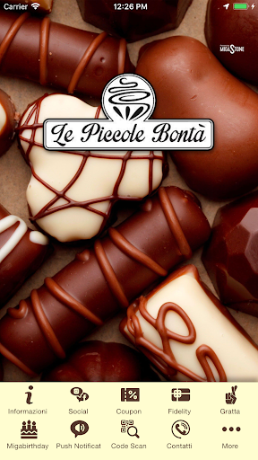 Android application Le Piccole Bontà screenshort
