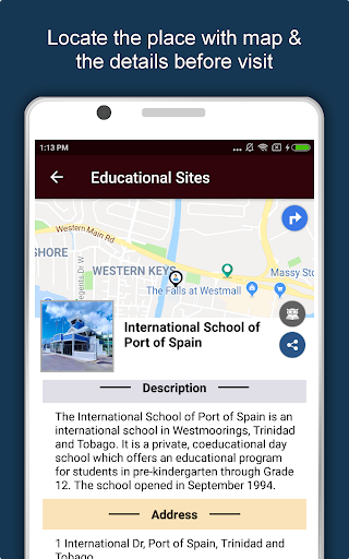 Screenshot of Trinidad and Tobago Travel & E