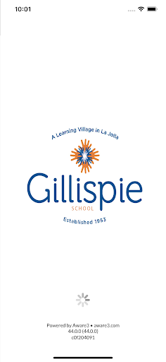 Android application Gillispie School screenshort