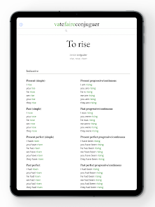 Captura 14 Conjugador de inglés android