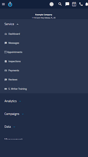 Android application MyShopManager screenshort