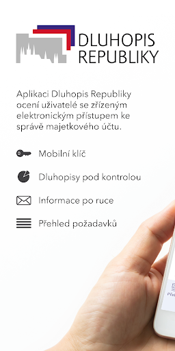 Android application Dluhopis ČR screenshort