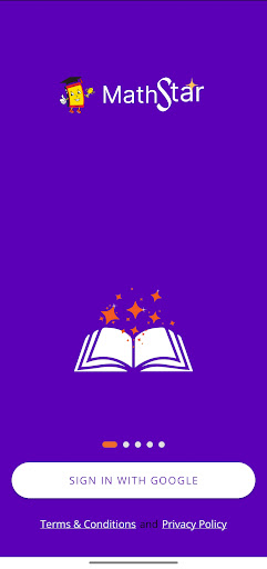 Android application MathStar screenshort