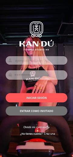 Android application Kandú Fitness Studio screenshort