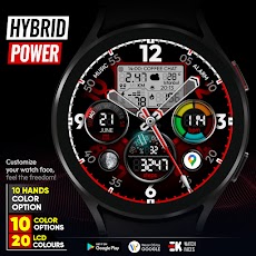 Hybrid Power - Watch Faceのおすすめ画像2