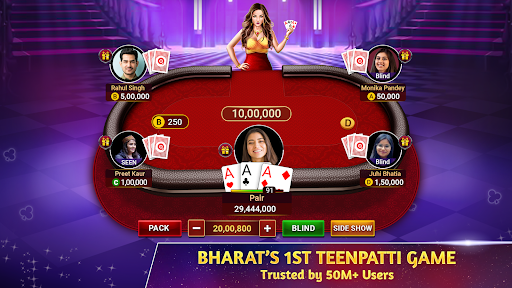 Android application Teen Patti Octro 3 Patti Rummy screenshort