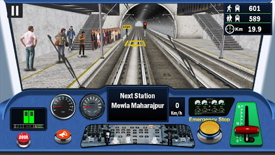DelhiNCR Metro Train Simulator 2020 apkdebit screenshots 1