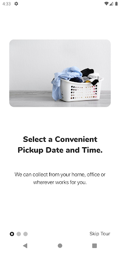 Droplet Dry Cleaning & Laundry Screen 3