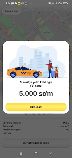 Taxi 1264 sh. Hazorasp