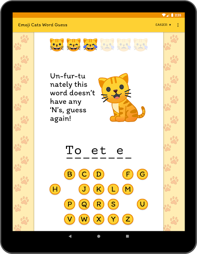 Emoji Cats Word Guess screenshot 18