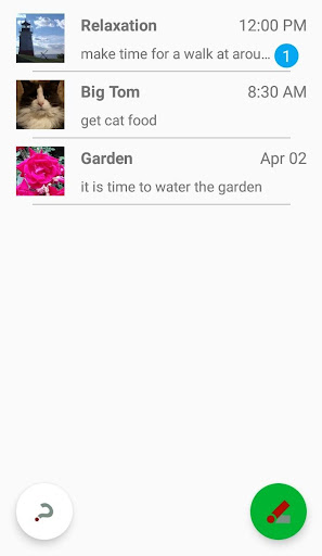 Android application Oh Yeah! screenshort