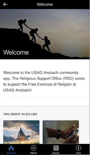 Android application Ansbach Chapels screenshort