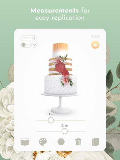 Bakely Wedding Cake Decorating screenshot 19