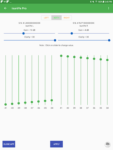 Android application isuniYe Pro screenshort