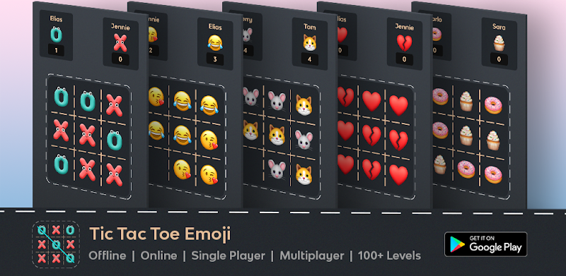 Tris - Tic Tac Toe Emoji