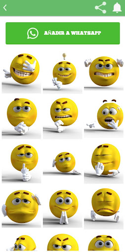 Stickers de la Bola Amarilla Screenshot 2 - AppWisp.com