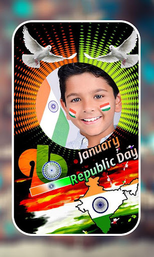 Android application Happy Republic Day Photo Frame screenshort