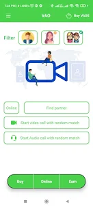 VAO - random chat dating app