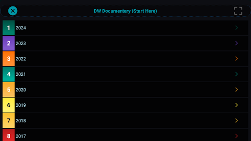 Screenshot of DW Documentaries (Unofficial)
