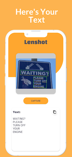 Lenshot - Image to text screenshot 8