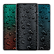 Black Water Droplets Wallpaper - Androidアプリ