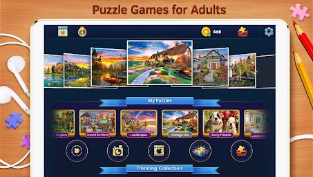 Jigsaw Puzzles Game for Adults