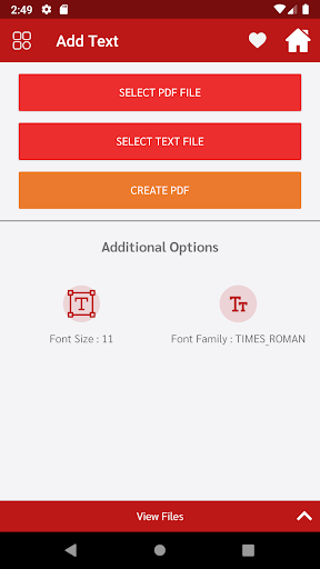 PDFTool Screen 2