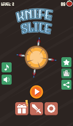 Android application Knife Throw Game - Knife Hit screenshort