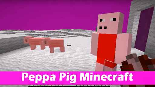 Android application Peppa Pig Skin Mod Minecraft screenshort