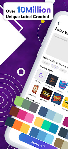 Screenshot of Label Maker Apps & Label Print
