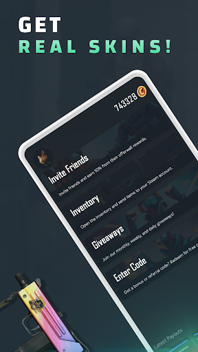 Android application SkinsClub: CS2 Skins screenshort