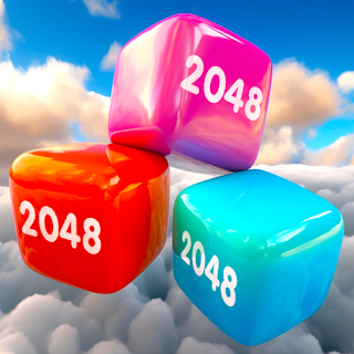 2048 Merge Cubes 3D: x2 blocks
