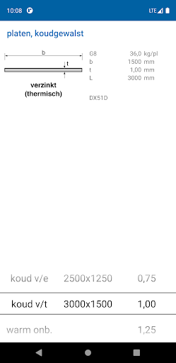 Staalprofielen Screenshot 4 - AppWisp.com