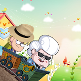 adventure trolley in gravity icon