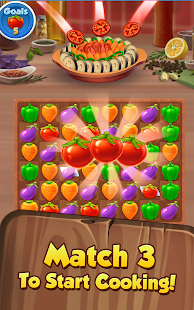 Yummy Drop! - A Free Match 3 Puzzle Cooking Game Screenshot