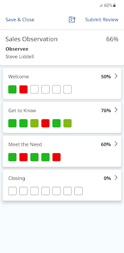 Ocasta Review Screen 2